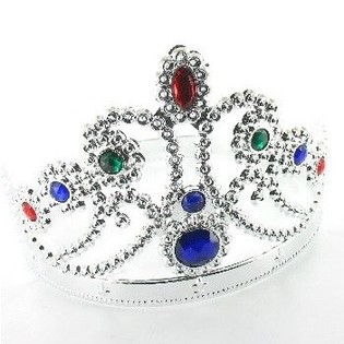 СЕРЕБРЯНАЯ РЕГУЛИРУЕМАЯ КОРОНА (10 шт.)
