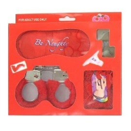 ЭРОТИЧЕСКИЙ ПОДАРОЧНЫЙ НАБОР BE NAUGHTY (3 шт.)