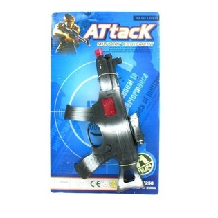 ИГРУШЕЧНЫЙ АВТОМАТ-ТРЕЩОТКА НА КАРТЕ (6 шт.)