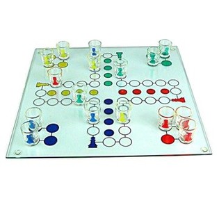 Стеклянная Настольная Игра Лудо | Оптом