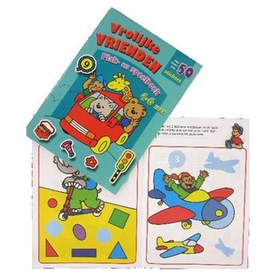 Книжка с наклейками и играми (9 шт.)