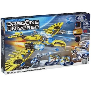 MEGA BLOKS ОХОТНИК НА ДРАКОНОВ DLUXE DUAL-BLAST