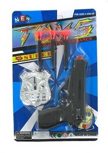 Игрушечный Набор Полицейского на Карте (10 шт.)