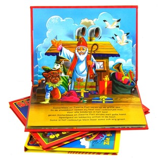 КНИЖКИ-ПАНОРАМКИ SINTERKLAAS (12 шт.)