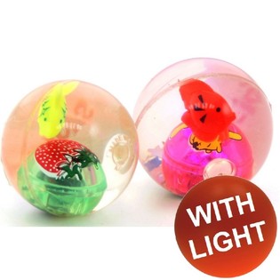 Прозрачные Светящиеся Мячи-Прыгуны с LED (36 шт.)