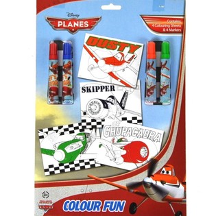 Набор для рисования DISNEY PLANES 8 предметов (24 шт.)