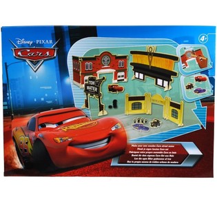 DISNEY CARS - МЕГА БОЛЬШОЙ ДЕРЕВЯННЫЙ НАБОР "СОЗДАЙ СВОЙ НАБОР CARS"
