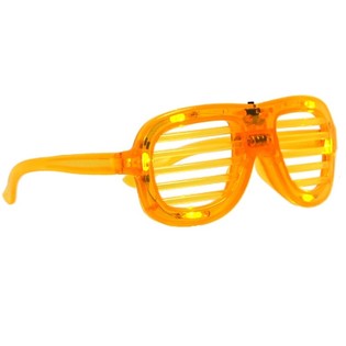 ОЧКИ SHUTTER SHADES С ПОДСВЕТКОЙ - ЦВЕТ: ЖЕЛТЫЙ (12 шт.)