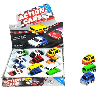 МЕТАЛЛИЧЕСКИЕ ИНЕРЦИОННЫЕ МАШИНКИ DIE CAST В ДИСПЛЕЕ (12 шт.)