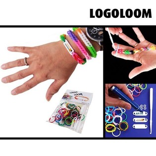 Набор для Изготовления Браслетов "LOGOLOOM" с Тегами (50 шт.)