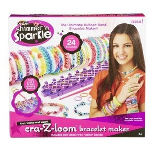 CRA-Z-ART SHIMMER'N SPARKLE - МЕГА НАБОР ДЛЯ ПЛЕТЕНИЯ БРАСЛЕТОВ (6 шт.)