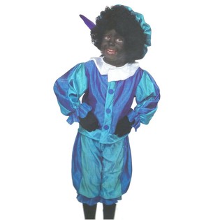 Карнавальный костюм Zwarte Piet для мальчиков – Размер 110 (4-6 лет)