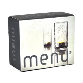 MENU - Подсвечник для чайной свечи с матовым узором, набор из 2 шт. (1 наб.)