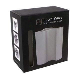 D-ZN - Ваза для Цветов FLOWERWAVE - Белая (1 шт.)