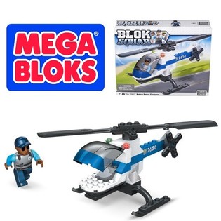 MEGA BLOKS - 2413 POLICE FORCE CHOPPER Полицейский вертолет (2 шт.)