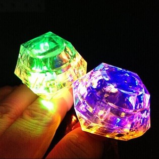 Светящиеся Кольца в Дисплее (36 шт.) - Светодиодные Кольца LED