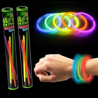 12 шт. Светящиеся палочки Glow Sticks в тубусе (22 тубуса)
