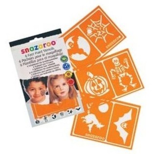 SNAZAROO - 6 Трафаретов для Аквагрима (12 шт.)