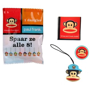 СУПЕРДЕШЕВО | Подвеска / Брелок Paul Frank в закрытом пакетике (100 шт.)