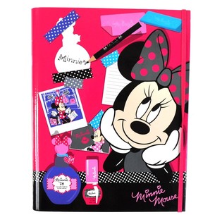 НАБОР ДЛЯ ПИСЬМА DISNEY MINNIE MOUSE &laquo;МАКИЯЖ&raquo; В ФОРМЕ КНИГИ (3 шт.)