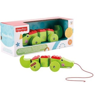 Fisher-Price Мой Первый Деревянный Двигающийся Крокодил (2 шт.)