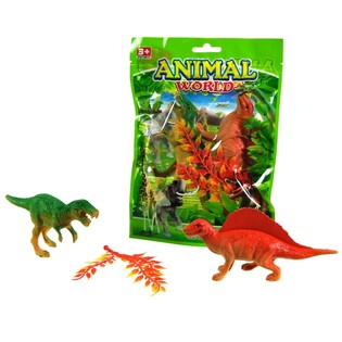 ANIMAL WORLD / ИГРОВОЙ НАБОР ДИНОЗАВРОВ (12 шт.)