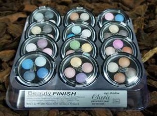 CHERIE PANORAMIC PEARL ТЕНИ ДЛЯ ВЕК МИКС ЦВЕТОВ (12 шт.)