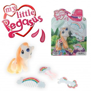 Единорог MY LITTLE PEGASUS на карте (24 шт.)