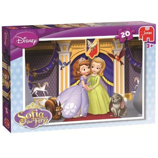 ПАЗЛ JUMBO DISNEY СОФИЯ ПРЕКРАСНАЯ В ЗАМКЕ 20 ЭЛЕМЕНТОВ (4 шт.)