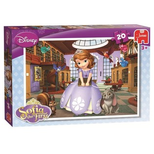 ПАЗЛ JUMBO DISNEY СОФИЯ ПРЕКРАСНАЯ В БИБЛИОТЕКЕ 20 ЭЛЕМЕНТОВ (5шт)