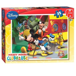 Пазл Jumbo Disney Клуб Микки Мауса в путешествии 35 деталей (3 шт.)