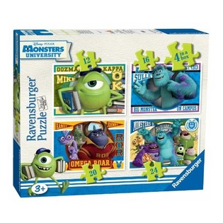 ПАЗЛЫ DISNEY PIXAR УНИВЕРСИТЕТ МОНСТРОВ 4-В-1 (6 шт.)