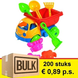 ***ОПТОВОЕ ПРЕДЛОЖЕНИЕ*** ДЕТСКИЙ ИГРОВОЙ НАБОР ДЛЯ ПЛЯЖА С САМОСВАЛОМ 17 CM (200 шт.)