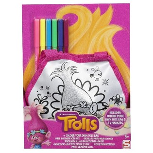 TROLLS РАСКРАСЬ СВОЮ СУМКУ (8 шт.)