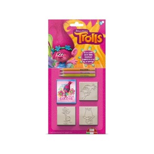 Набор штампов Trolls Dreamworks 5 предметов (24 шт.) Оптом