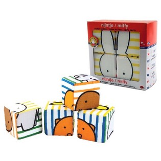 MIFFY - МЯГКИЕ КУБИКИ ДЛЯ СКЛАДЫВАНИЯ 4 ДЕТАЛИ (1 шт.)