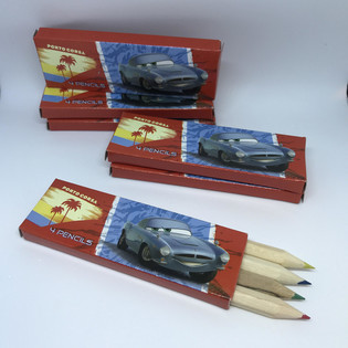 Цветные Карандаши Disney Cars - Набор 4 шт. в Коробочке (48 шт.)