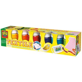 Краски для текстиля SES Trendy - 6 цветов (1 шт.)