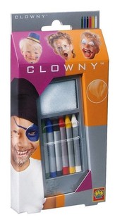 Карандаши для Грима SES Clowny (6 цветов) (1 шт.)