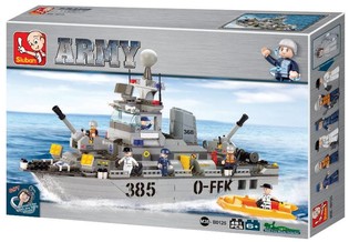 Sluban Army Эскадренный Миноносец M38-B0125 (1 шт.)
