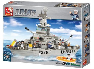 Военный крейсер Sluban Army M38-B0126 (1 шт.)