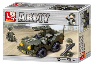 Sluban Военный Джип M38-B5800 Конструктор (1 шт.)