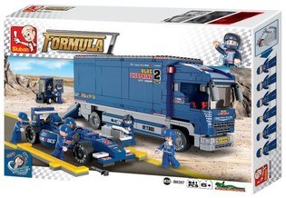 Грузовик Sluban F1 Формула-1 M38-B0357 (1 шт.)