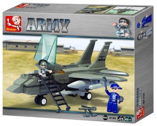 Военный истребитель Sluban Army M38-B7200 (1 шт.)