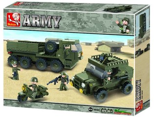 Армейский блок снабжения Sluban M38-B0307 (1 шт.)