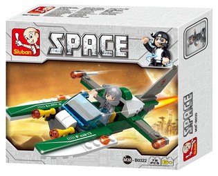 Космический самолет Sluban Space Aircraft M38-B0322 (1 шт.)