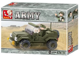 Военный джип Sluban M38-B0296 (1 шт.)