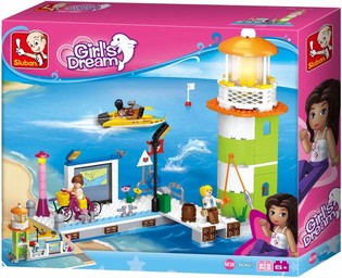 Конструктор Sluban Girls Dream Маяк M38-B0607 (1 шт.)