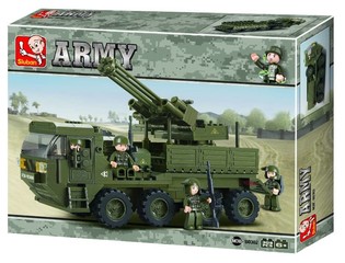 Тяжелый грузовик Sluban Army M38-B0302 (1 шт.)