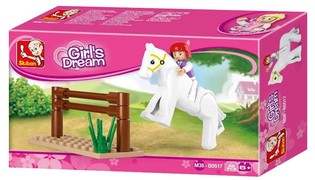 Sluban Girls Dream Лошадь для конкура M38-B0517 (1 шт.)
